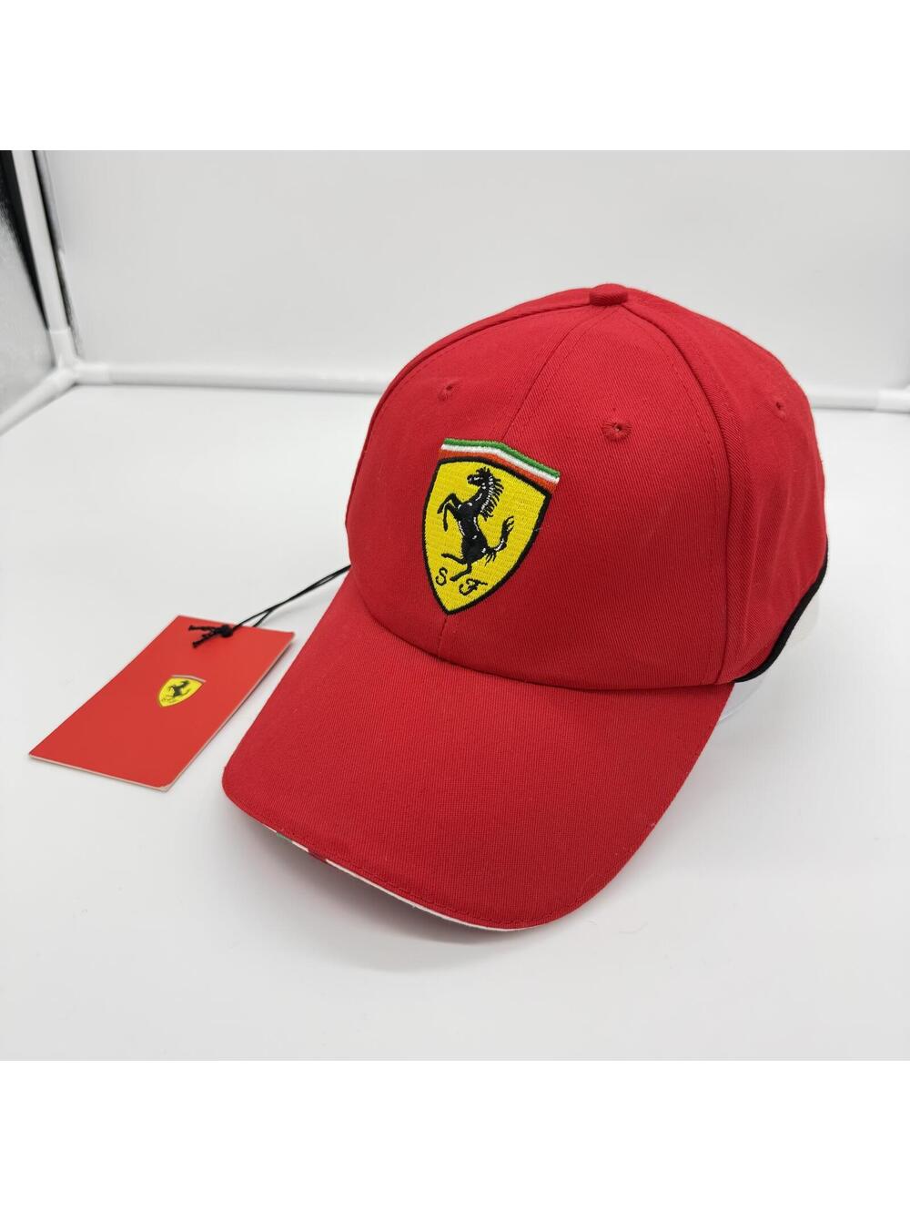 Ferrari Formula 1 Club Red Baseball Cap Adjustable Strap offical Snapback New